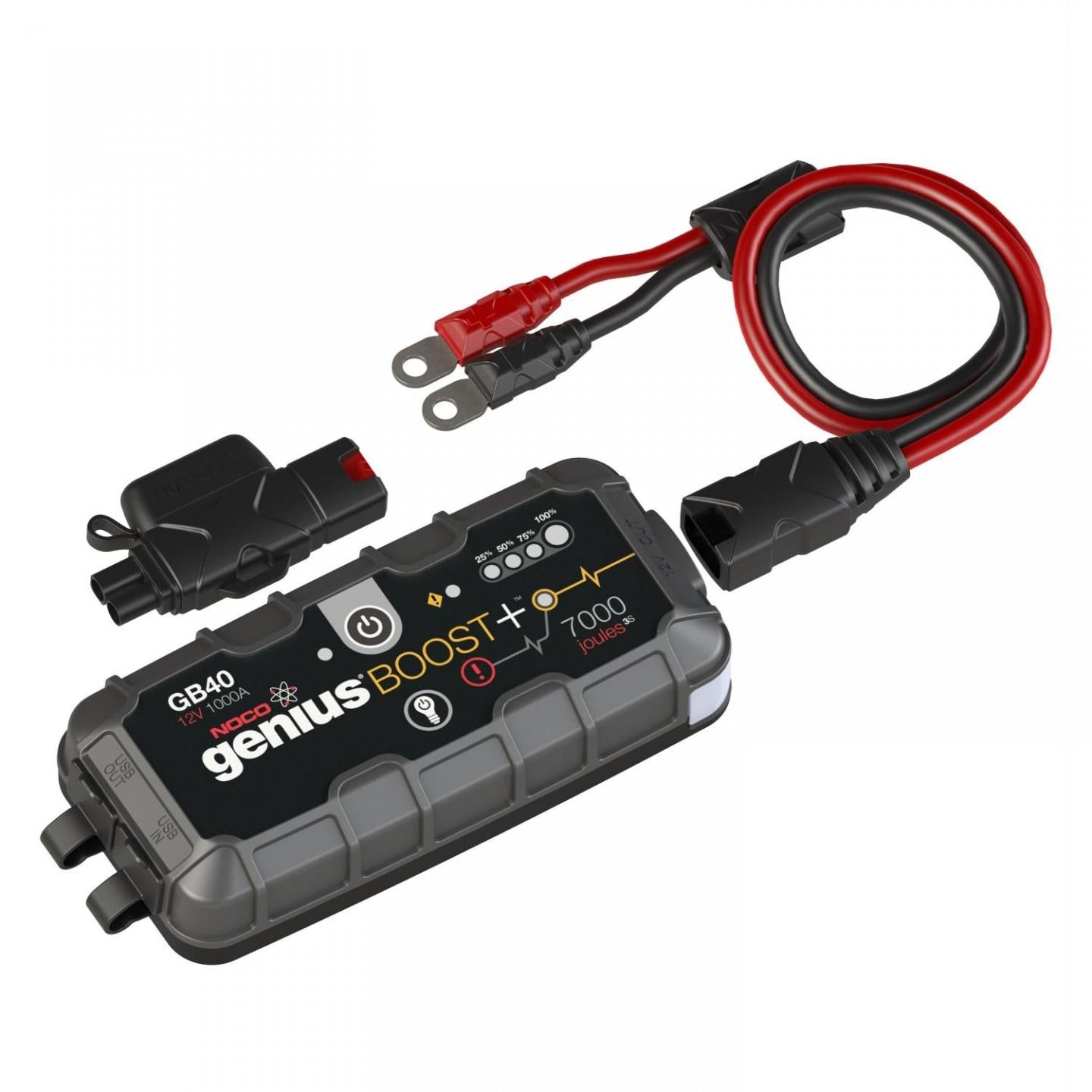 NOCO Genius GBC007 12V Halka Terminalli Akü Şarj ve Akü Takviye Bağlantı Kablosu - Onivias