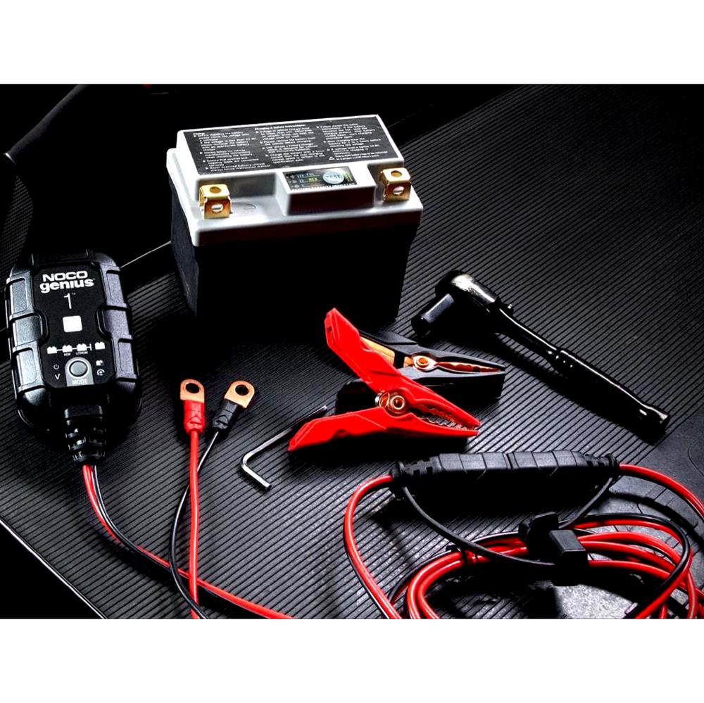 NOCO GENIUS1 6V/12V 30A Ağıllı Batareya Doldurma Cihazı və Batareyaya Baxım/Desulfator