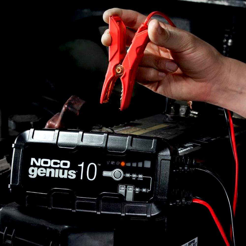 NOCO GENIUS10 6V/12V 230A Ağıllı Batareya Doldurma Cihazı və Batareyaya Baxım/Desulfator/Elektrik Təchizatı