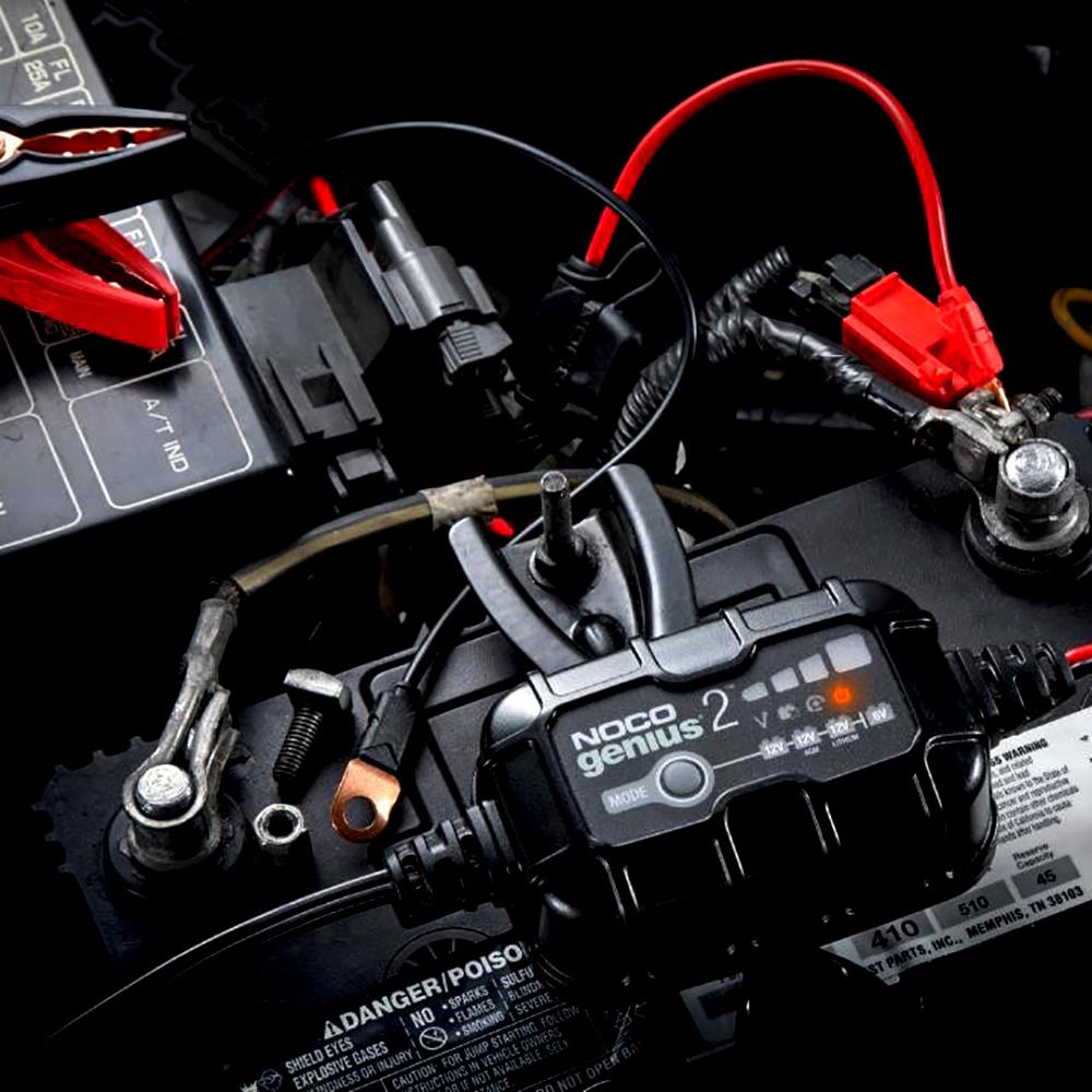 NOCO GENIUS2 6V/12V 40A Ağıllı Batareya Doldurma Cihazı və Batareyaya Baxım/Desulfator