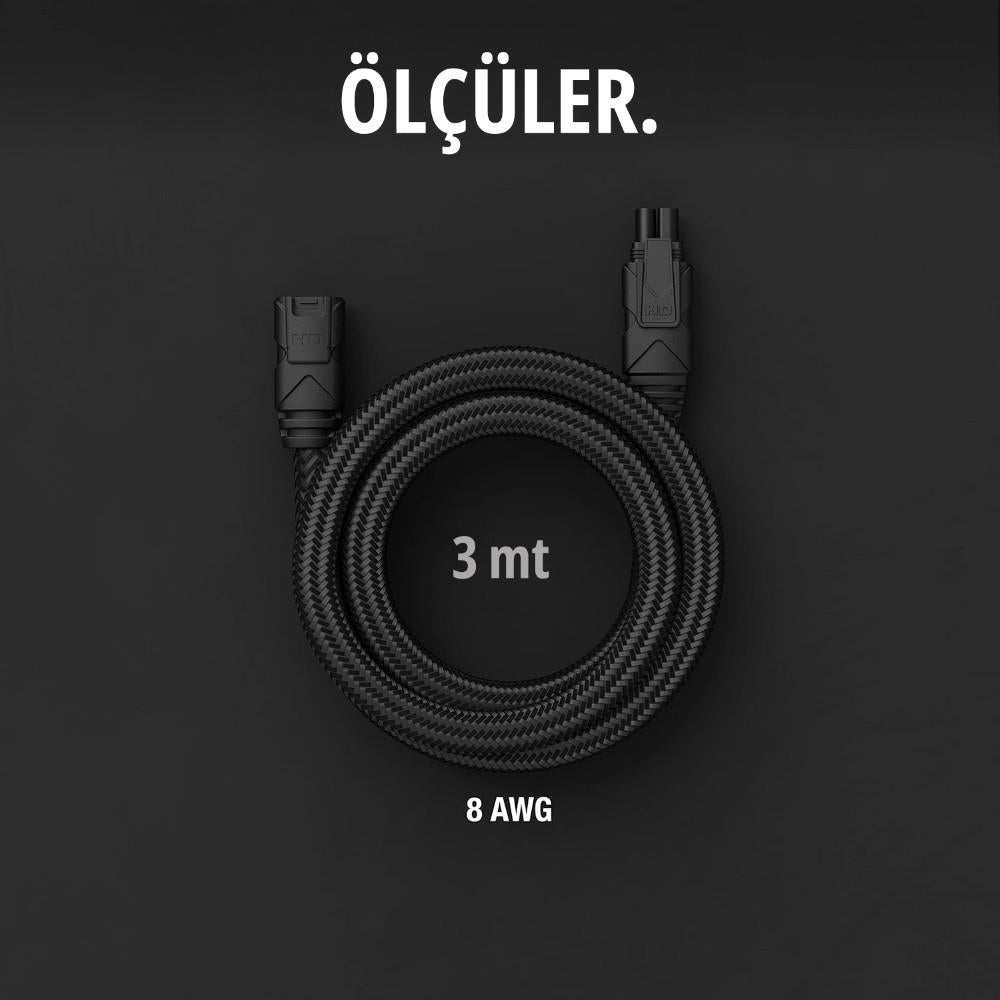 NOCO GPA001 GENIUSPRO25 İçin 3 Metre Ara Uzatma Kablosu - Onivias
