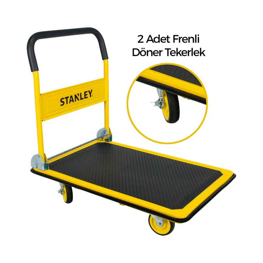 Stanley PC538 300Kg Profesyonel Paket Taşıma Arabası - görsel 3
