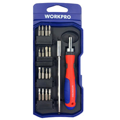 WORKPRO WP200516 18 Parça Profesyonel CR - V Cırcırlı Hassas/Elektronikçi Bits Tornavida Seti - Onivias