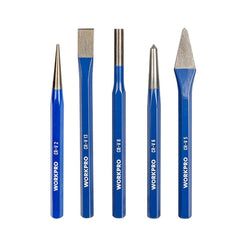 WORKPRO WP201303 5 Parça CR - V Profesyonel Noktalama ve Keski Seti - Onivias