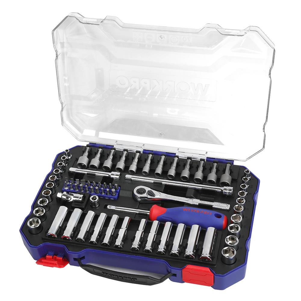 WORKPRO WP202522 1/4'’ Metrik/İnç 70 Parça Cr - V Profesyonel Lokma Takımı - Onivias