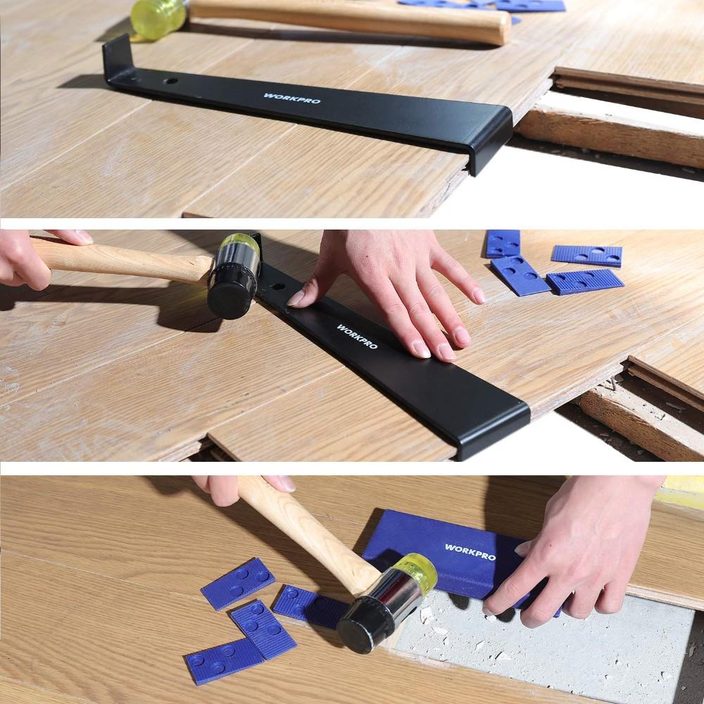 WORKPRO WP204302 33 Parça Laminant/Parke Ahşap Zemin Döşeme Montaj Seti - Onivias