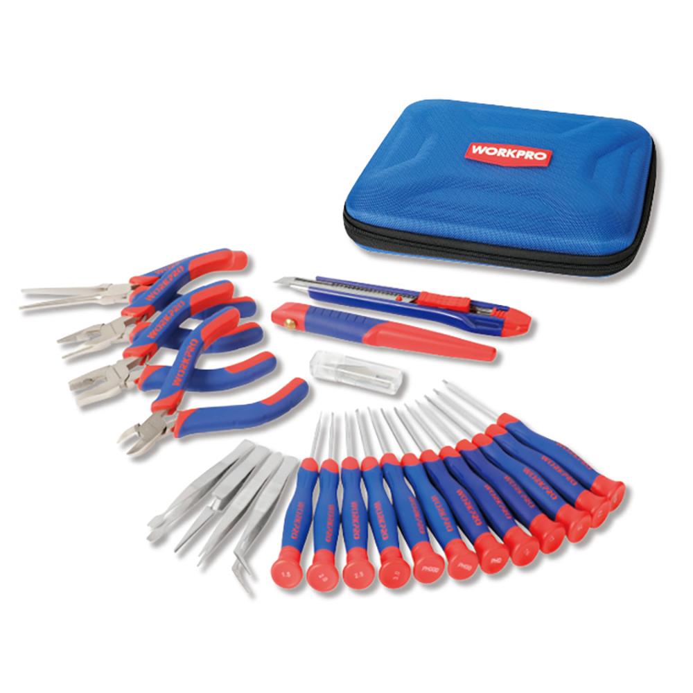 WORKPRO WP209007 27 Parça Profesyonel Hassas Tamir/Bakım Alet Seti - Onivias