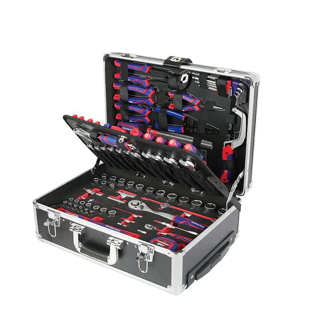 WORKPRO WP209089 145 Parça CR - V Profesyonel El Aleti Tamir Seti Tamir Bakım Çantası - Onivias