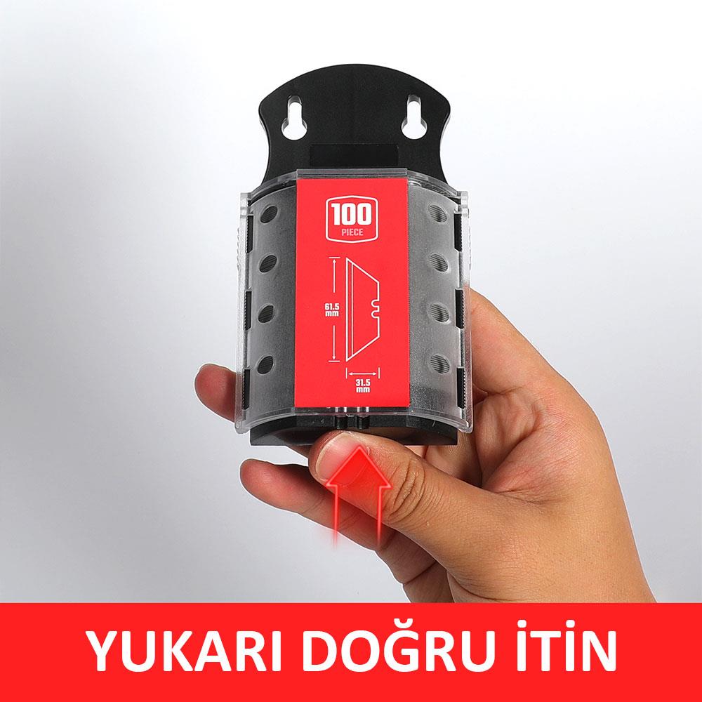 WORKPRO WP213003 100’Lü Rötuş Maket Bıçağı Yedeği - Onivias