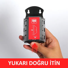 WORKPRO WP213003 100’Lü Rötuş Maket Bıçağı Yedeği - Onivias