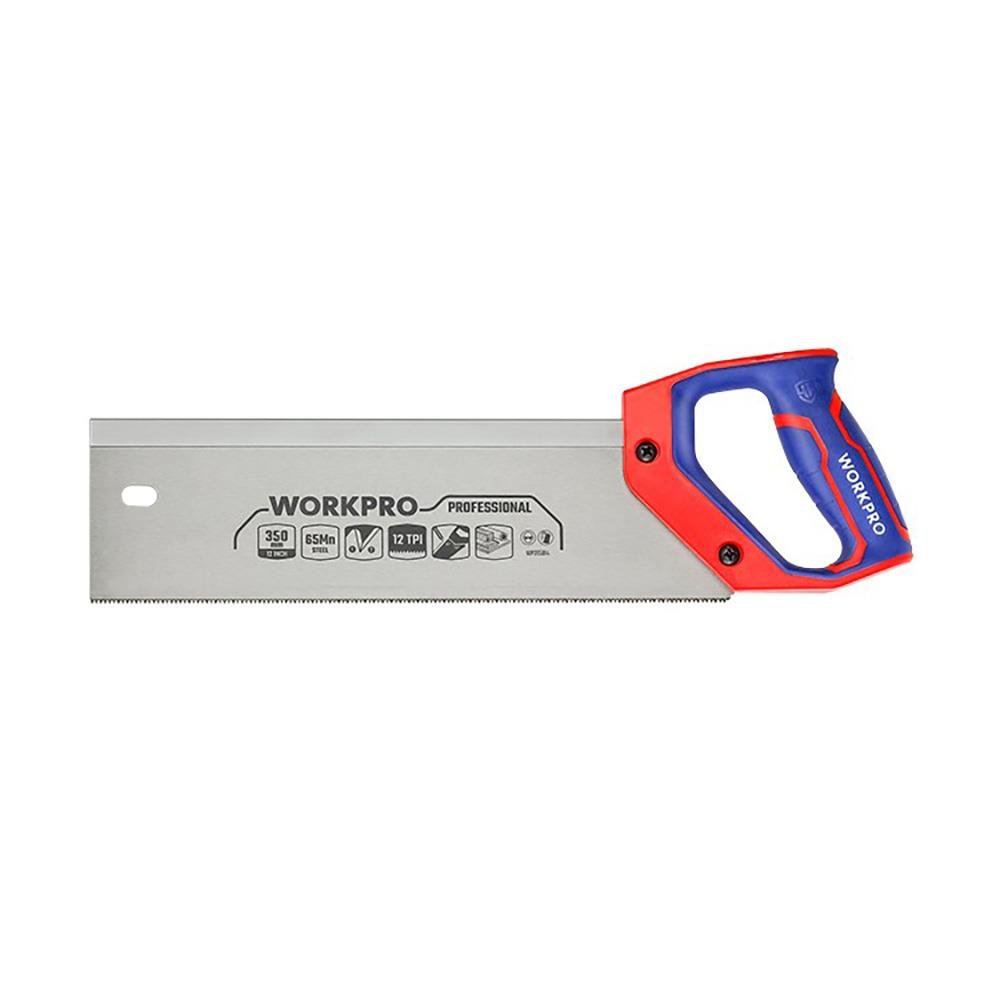 WORKPRO WP215015 350mm 65Mn 12 TPI Ağır Hizmet Şevli El Testeresi - Onivias