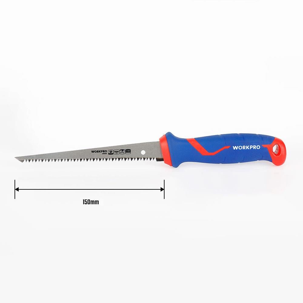 WORKPRO WP215016 150mm Hızlı Kesim Profesyonel Alçıpan Testeresi - Onivias