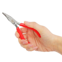 WORKPRO WP231039 145MM Elektronikçi Mini Eğri Kargaburnu Pense - Onivias