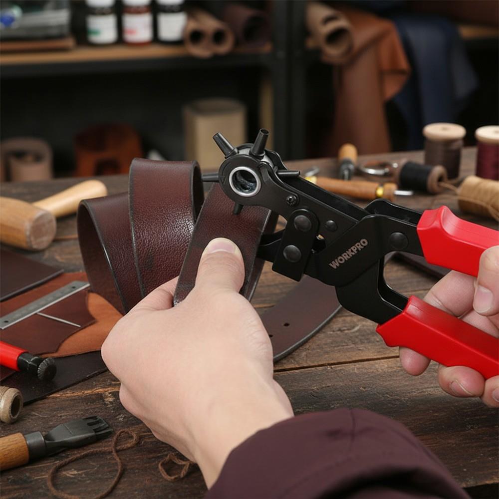 WORKPRO WP231077 6 Uçlu Profesyonel Kemer Delme Pensesi - Onivias