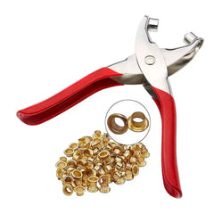 WORKPRO WP231079 140mm CR - V Profesyonel Kuşgözü Pense + 100 Adet 4,5mm Kuşgözü Perçin - Onivias