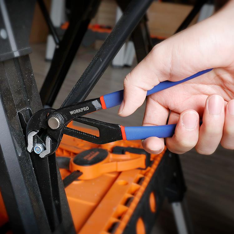 WORKPRO WP231086 200MM CR - V Profesyonel Ayarlı Düğmeli Fort Pense - Onivias