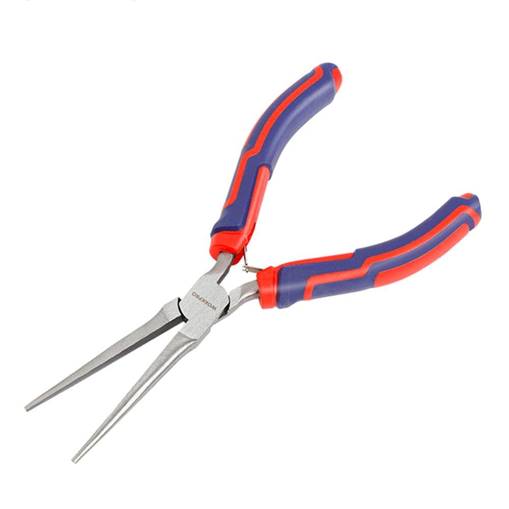 WORKPRO WP231099 150MM CR - V Elektronikçi Profesyonel Mini Uzun Burun Pense - Onivias