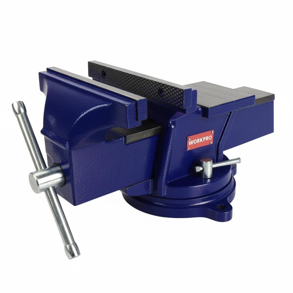 WORKPRO WP233005 100mm 360° Döner Tabanlı Örslü Profesyonel Tezgâh Mengene - Onivias