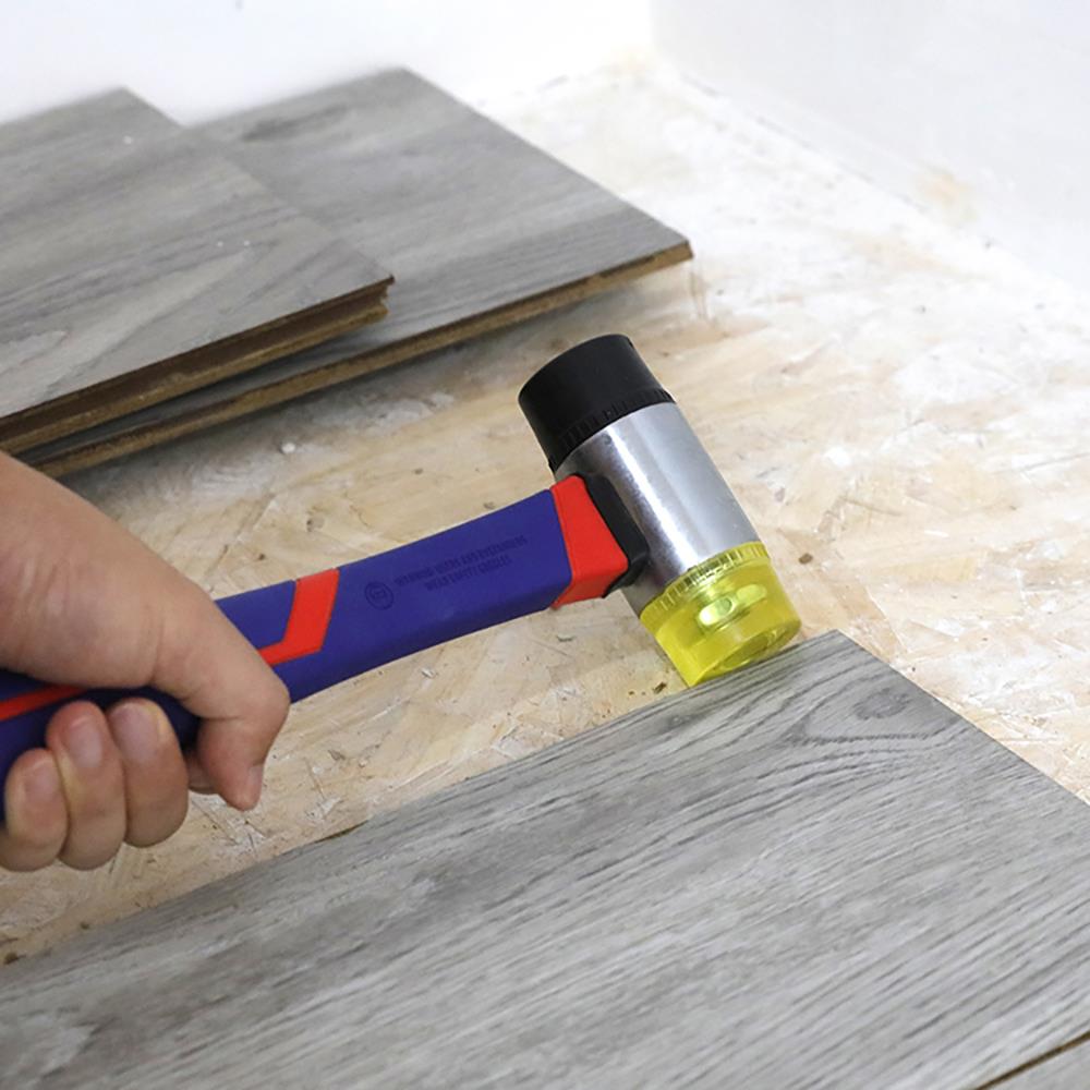 WORKPRO WP241036 40mm Fiberglas Saplı Çift Başlı Hassas Lastik Çekiç - Onivias