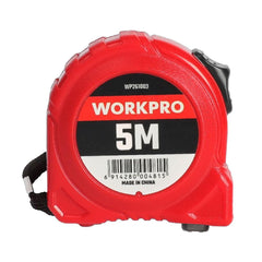 WORKPRO WP261003 5Mx19mm Beyaz Çelik Şerit Metre - Onivias