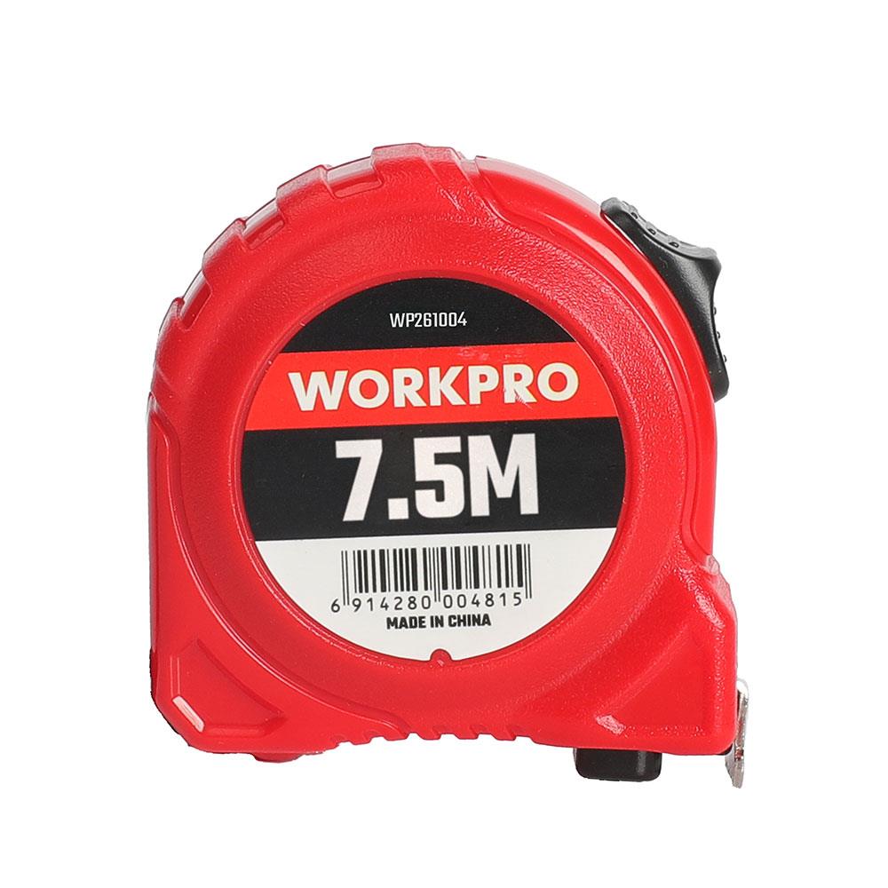 WORKPRO WP261004 7,5Mx25mm Beyaz Çelik Şerit Metre - Onivias