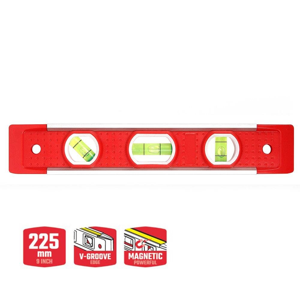 WORKPRO WP262026 225MM Manyetik Torpedo Su Terazisi - Onivias