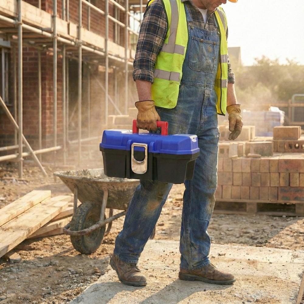 WORKPRO WP283021 13’’ Metal Kilitli Plastik Takım Çantası - Onivias