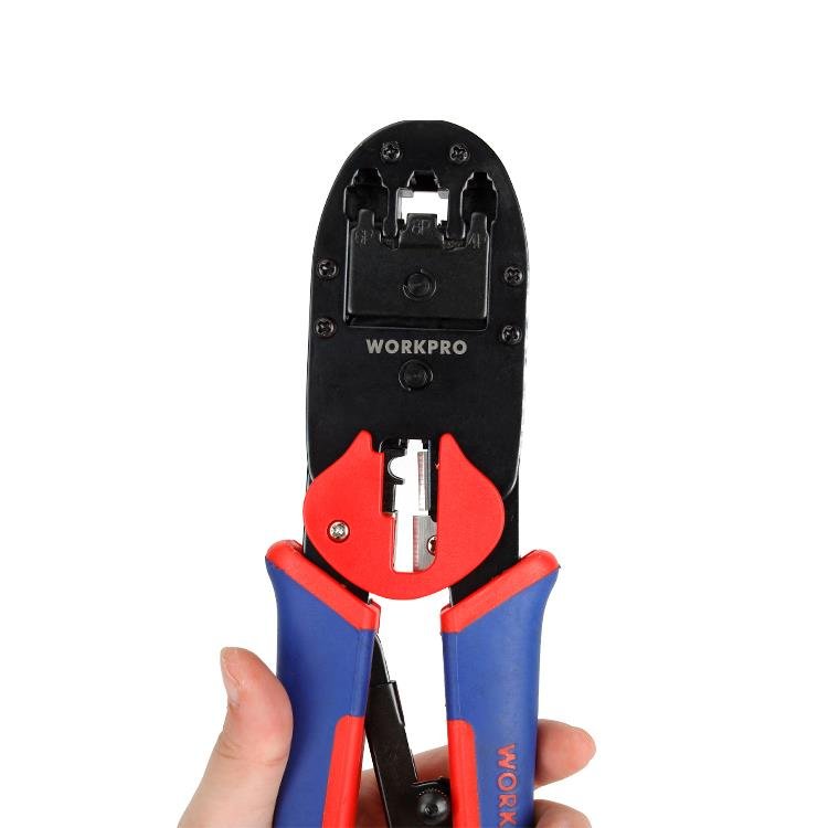 WORKPRO WP292001 RJ45/RJ11/RJ12/RJ22 Profesyonel Konnektör Sıkma Pensesi - Onivias