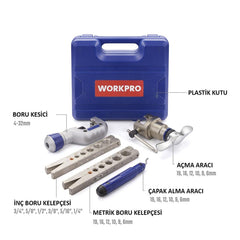 WORKPRO WP303001 5 Parça Profesyonel Havşa Takımı - Onivias