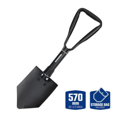 WORKPRO WP335006 570MM Katlanabilir Çok Amaçlı Profesyonel Kamp Küreği - Onivias