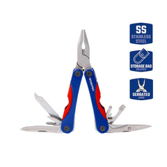 WORKPRO WP382017 12 IN 1 Çok Fonksiyonlu Profesyonel Mini Pense Seti + Taşıma Kılıfı - Onivias