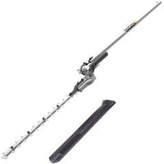 WORX WA0220 WG186E.1 ile Uyumlu 43CM Teleskobik Uzatmalı Açı Ayarlı Çit Budama Başlığı - Onivias