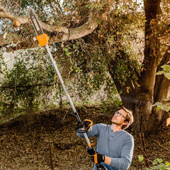 WORX WA0222 WG186E.1 ile Uyumlu 25CM Teleskobik Uzatmalı Zincirli Dal Budama Başlığı - Onivias