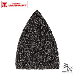 WORX WA2121 Çok Amaçlı Raspalama Makinası İçin 34x34mm 20Adet 80Kum Cırtlı Universal Parmak Zımpara Kâğıdı - Onivias