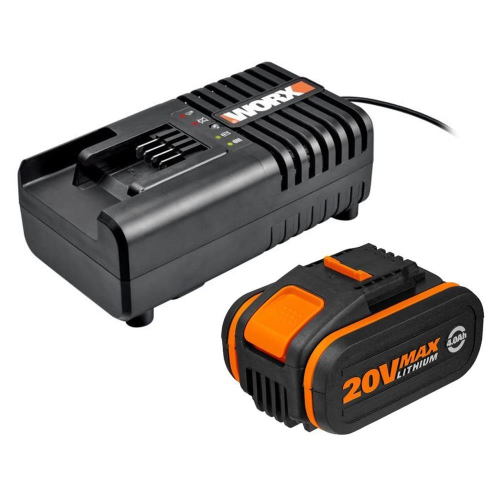 WORX WA3604 20Volt 4.0Ah PowerShare Li - ion Akü ve Akü Şarj Cihazı - Onivias