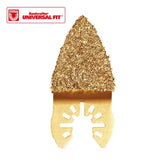 WORX WA4967 Çok Amaçlı Raspalama Makinası İçin 33x33mm Karbür Kaplama Harç, Boya, Yapıştırıcı Universal Parmak Zımpara Başlığı - Onivias