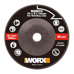 WORX WA6074 WX801 İçin 76x10mm Metal Taşlama Taşı - Onivias