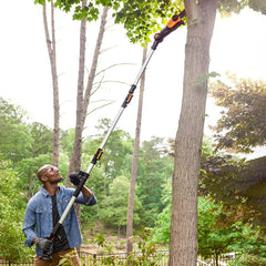 WORX WG349E 20Volt 2.0Ah Li - ion Tek Akülü 20CM Profesyonel Teleskobik Saplı Açı Ayarlı Zincirli Dal Budama - Onivias