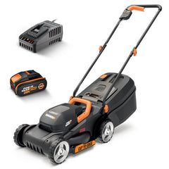 WORX WG730E 20Volt 4.0Ah. Li - ion 30cm Profesyonel Kömürsüz Şarjlı Çim Biçme - Onivias