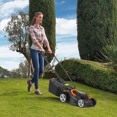 WORX WG730E 20Volt 4.0Ah. Li - ion 30cm Profesyonel Kömürsüz Şarjlı Çim Biçme - Onivias
