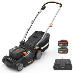 WORX WG737E 40Volt 4.0Ah. Li - ion 37CM Profesyonel Kömürsüz Şarjlı Çim Biçme - Onivias