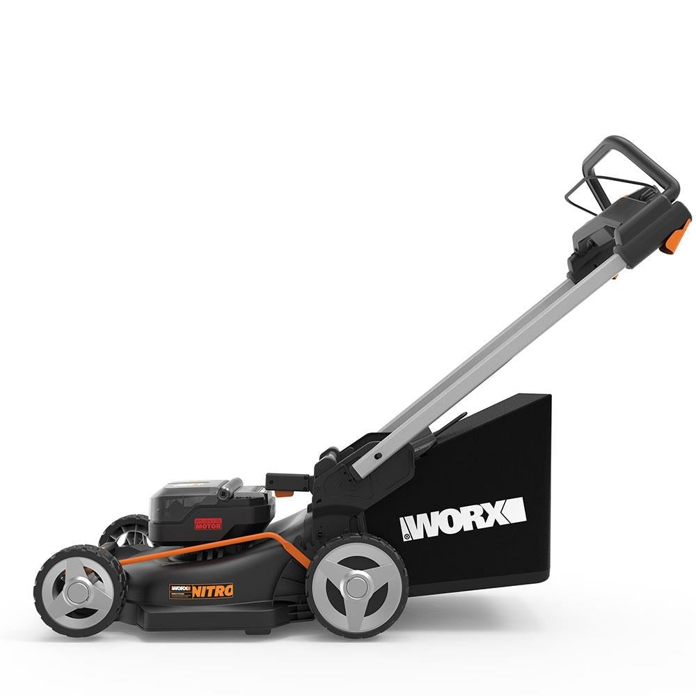 WORX WG748E 40Volt 4.0Ah. Li - ion 46CM Profesyonel Kömürsüz Şarjlı Çim Biçme - Onivias