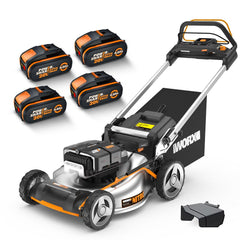 WORX WG761E 80Volt 4.0Ah. Li - ion 51cm Profesyonel Kömürsüz Şarjlı Çim Biçme - Onivias