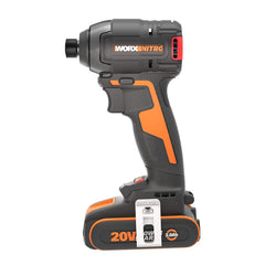 WORX WX265 20Volt 2.0Ah Li-ion Çift Akülü 200Nm Kömürsüz Profesyonel Şarjlı Darbeli Tornavida - Onivias