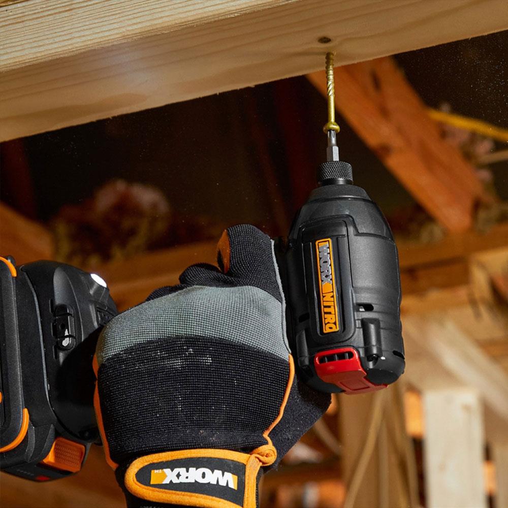 WORX WX265.9 20Volt 200Nm Kömürsüz Profesyonel Şarjlı Darbeli Tornavida (Akü Dahil Değildir) - Onivias