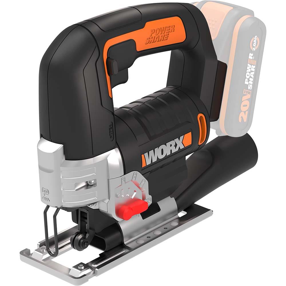 WORX WX543.9 20Volt Profesyonel Dekupaj Testere (Akü Dahil Değildir) - Onivias