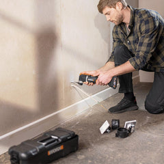 WORX WX696 20Volt 2.0Ah. Li - ion Profesyonel Çok Amaçlı Devir Ayarlı Şarjlı Kesme, Raspalama ve Zımpara - Onivias