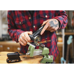 WORX WX741.9 MAKERX 20Volt Kömürsüz Profesyonel 50mm Avuç Taşlama + 3 Aksesuar (Akü Dahil Değildir) - Onivias