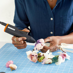 WORX WX746.9 MAKERX 20Volt Profesyonel Sıcak Mum Silikon Tabancası + 10 Silikon (Akü Dahil Değildir) - Onivias