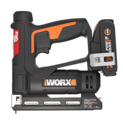 WORX WX843 20Volt/2.0Ah. Li - ion Şarjlı Profesyonel 6 - 14mm Zımba ve 15mm Çivi Çakma + 3500 adet Yedek Zımba ve Çivi - Onivias